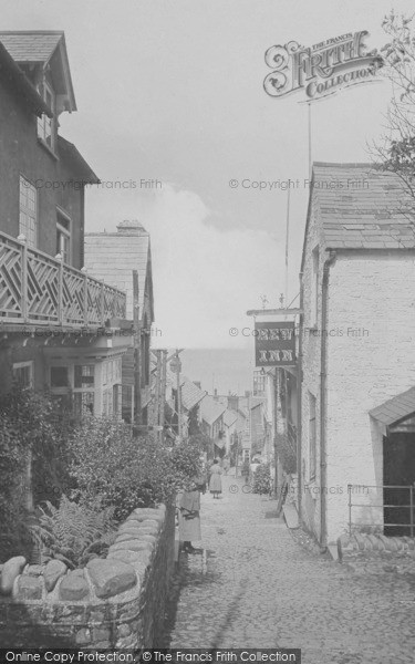 Photo of Clovelly, The Street And New Inn 1920