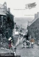 The Street, Looking Down 1890, Clovelly