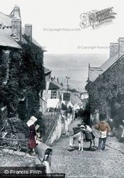 The Street, Looking Down 1890, Clovelly