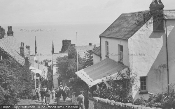 Photo of Clovelly, The Street Looking Down 1930