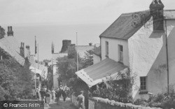 The Street Looking Down 1930, Clovelly