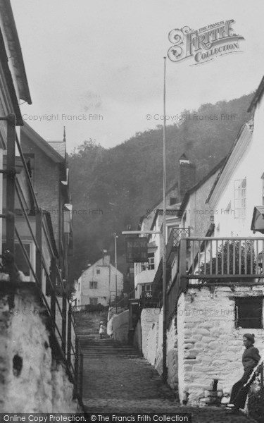 Photo of Clovelly, The Street, Looking Up c.1872