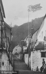 The Street, Looking Up c.1872, Clovelly