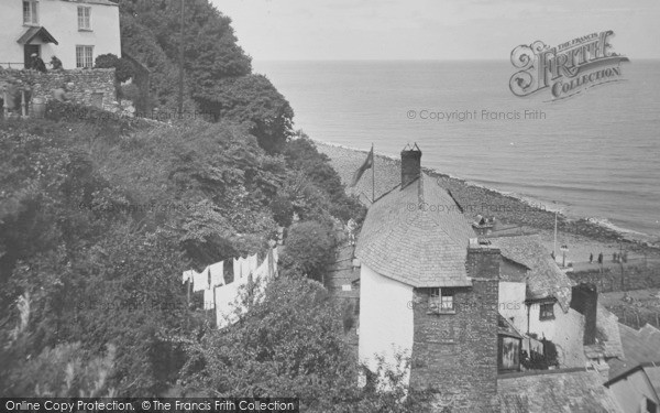 Photo of Clovelly, View From Cliff House 1930