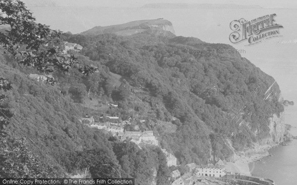 Photo of Clovelly, View From Hobby Drive c.1890