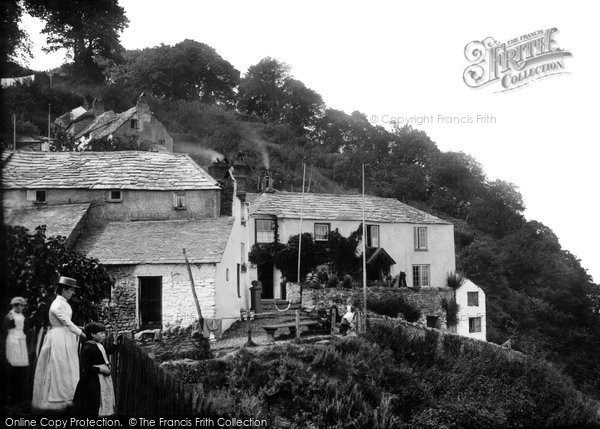 Photo of Clovelly, View From Lookout Point 1890