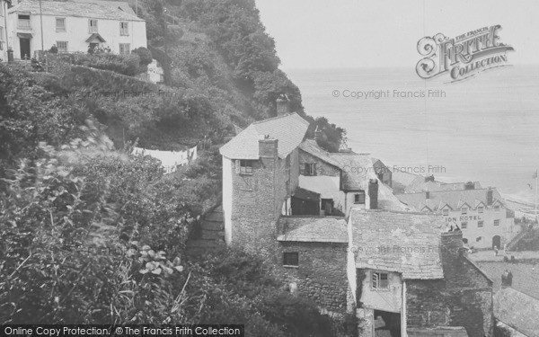 Photo of Clovelly, View From The Cliff 1920