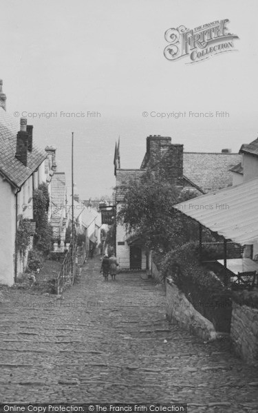 Photo of Clovelly, View Of Main Street c.1939