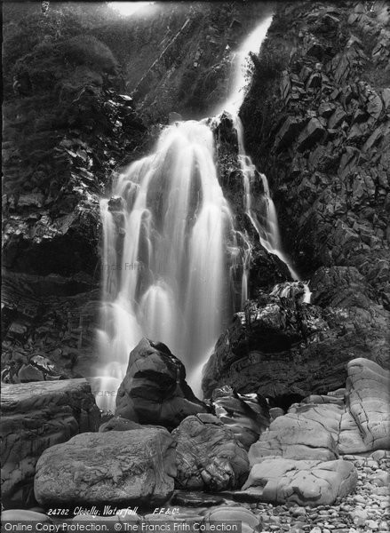 Photo of Clovelly, Waterfall 1890