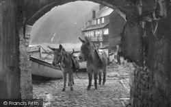 'what Time Do You Open?' 1908, Clovelly