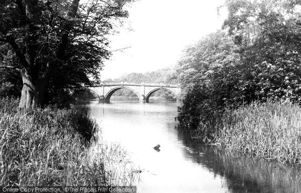 Photo of Clumber Park, The Bridge c.1955