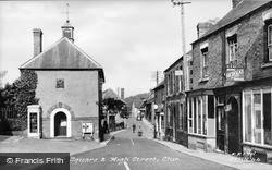 Square And High Street c.1960, Clun