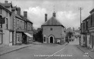 Square And Town Hall c.1955, Clun