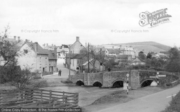 Photo of Clun, The Bridge c.1955