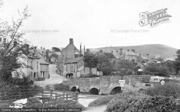 Photo of Clun, The Bridge c.1955