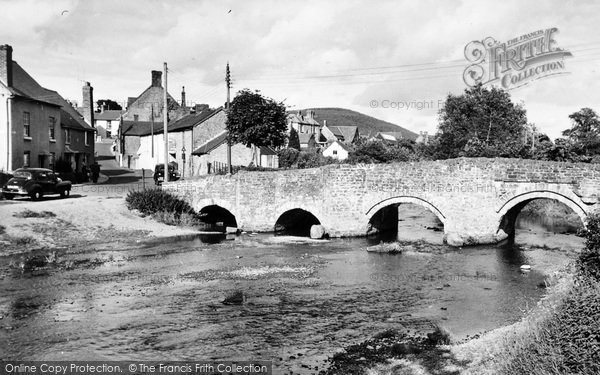 Photo of Clun, The Bridge c.1960