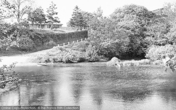 Photo of Clun, The River c.1960