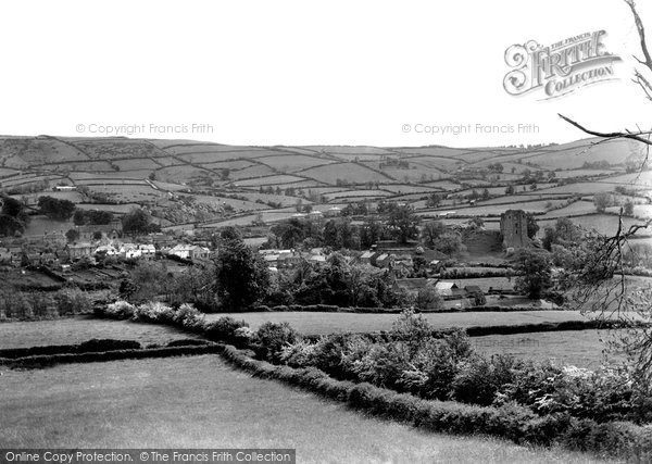 Photo of Clun, View From The Mowdens c.1950