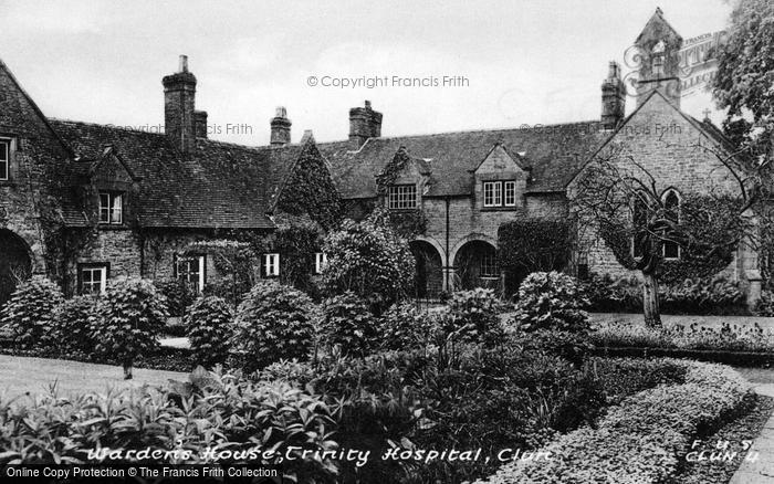 Photo of Clun, Wardens House, Trinity Hospital c.1950