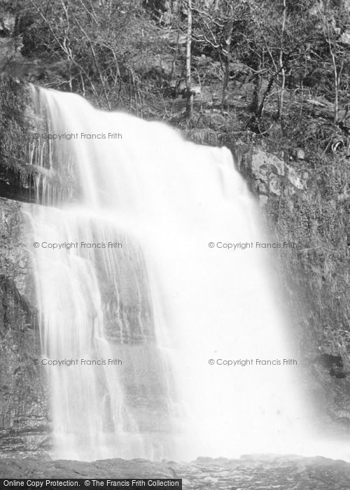 Photo of Clungwyn Falls, Upper Falls 1898