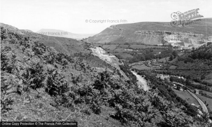 Photo of Clydach, From Hafod Road c.1965