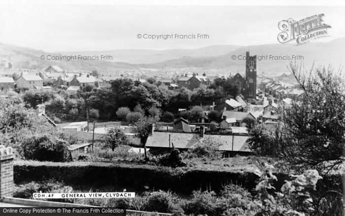 Photo of Clydach, General View c.1955