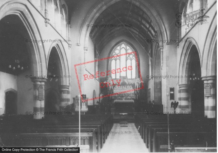 Photo of Clydach, St Mary's Church Interior c.1960