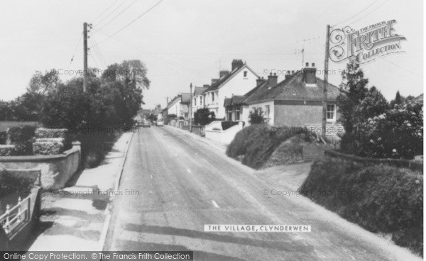 Photo of Clynderwen, The Village c.1965
