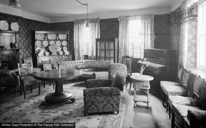 Photo of Clynnog Fawr, St Beuno Hotel, The Lounge c.1933