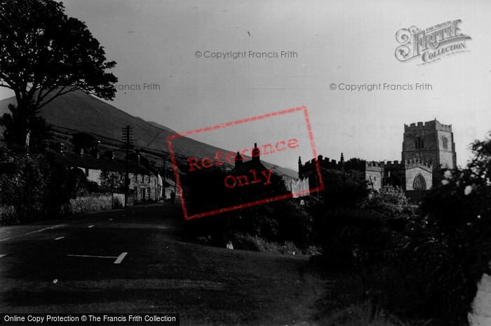 Photo of Clynnog Fawr, The Village And Church c.1955