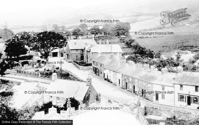 Photo of Clynnog Fawr, The Village From Church c.1955
