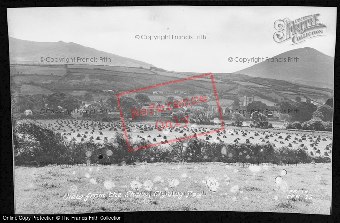 Photo of Clynnog Fawr, View From The Shore c.1955