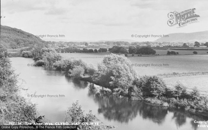 Photo of Clyro, The River Wye c.1960