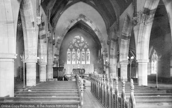 Photo of Coalbrookdale, Church Interior 1904