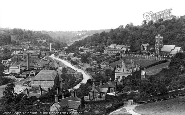 Photo of Coalbrookdale, General View 1896