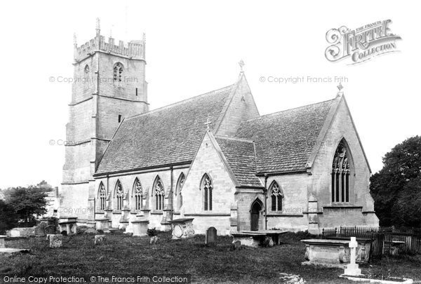 Photo of Coaley, St Bartholomew's Church 1904