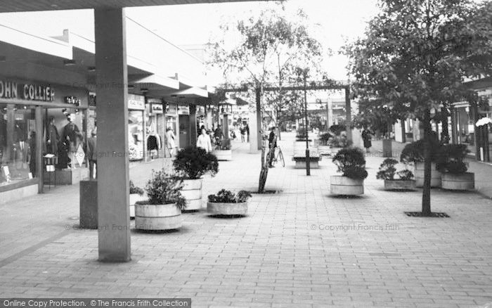 Photo of Coalville, Broadway Shopping Centre c.1965
