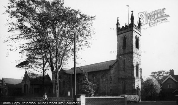 Photo of Coalville, Christ Church c.1965