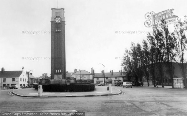 Photo of Coalville, Clock Tower c.1965
