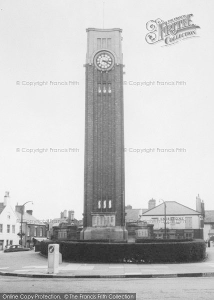 Photo of Coalville, Clock Tower c.1965