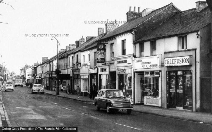 Photo of Coalville, High Street Shops c.1965