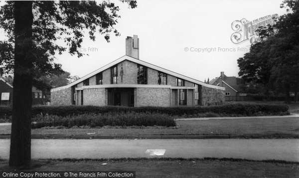 Photo of Coalville, St David's Church, Broom Leys c.1960