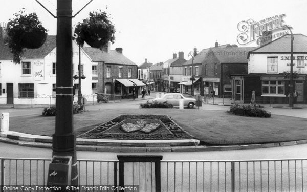 Photo of Coalville, The Roundabout c.1965