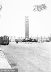 War Memorial Clock Tower c.1955, Coalville