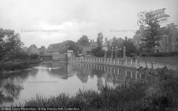 Photo of Cobham, Cedar House And River Mole 1925