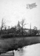 Church From The Bridge 1903, Cobham