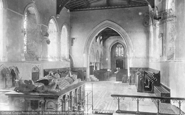 Photo of Cobham, Church Interior, Choir West 1899