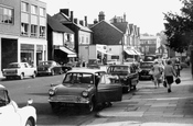 Ford Anglia Car In High Street c.1965, Cobham