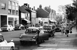 Ford Anglia Car In High Street c.1965, Cobham