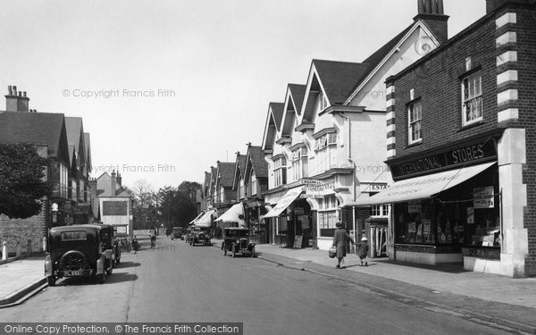 Photo of Cobham, High Street 1932